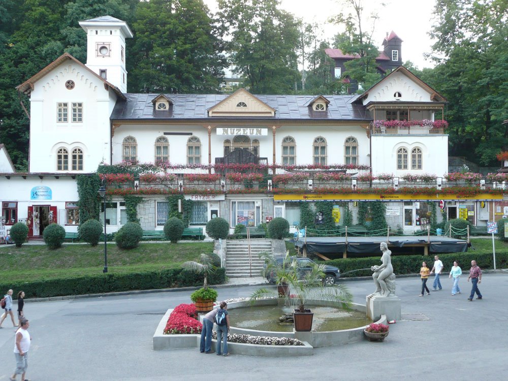 Dietl Square, Szczawnica, Poland by richard013