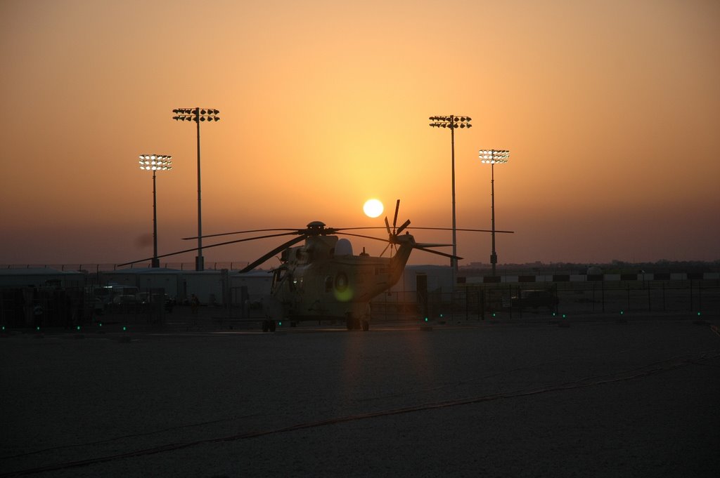 THE SUNSET AT LOSAIL by Costa Santos