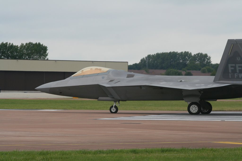 03-4101 F-22 Raptor ONE of the world's fastest fighter jets is coming to RAF Fairford's International Air Tattoo. 2008 by mason2507