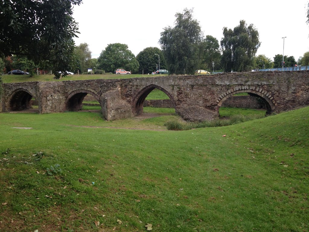 The Medieval Exe Bridge - ©Paulo Diniz by Paulo Diniz