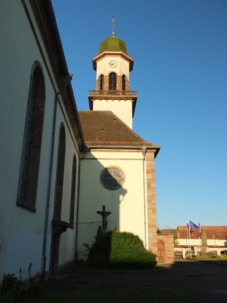 St. Martin Church, Hilsenheim - Alsace / France by Iris & Harry