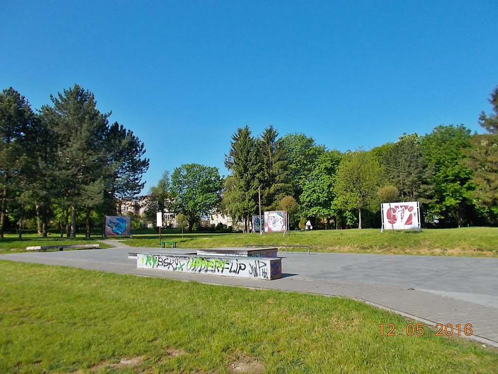 Skate Park w Parku Miejskim przy ul.Lubelskiej w Chełmie by Janusz B