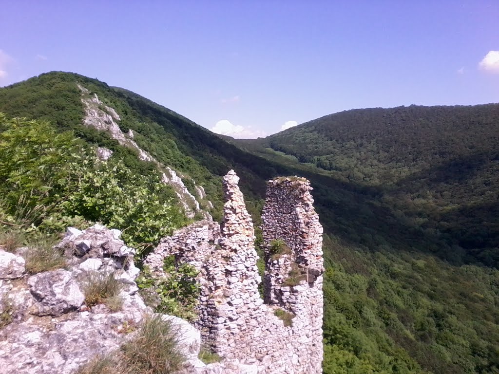 Ostrý Kameň Castle, Slovakia by Tomas Vojtek