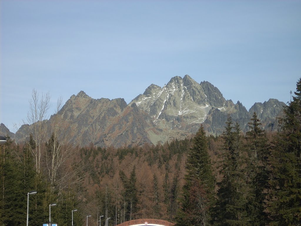 Vysoká from Štrbské pleso, Slovakia by Tomas Vojtek