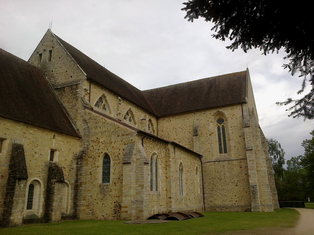 Sarthe Le Mans Abbaye De L'Epau Eglise Transept Est 17052012 by rene boulay