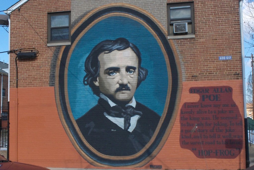 Edgar Allen Poe by kerrins_giraffe