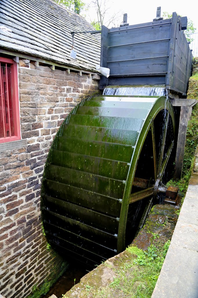 Water Wheel, Shepherd Mill, Sheffield by David J Carr Photogr…