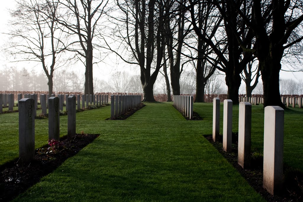 Canadian War Cemetery by Gerard Holtslag