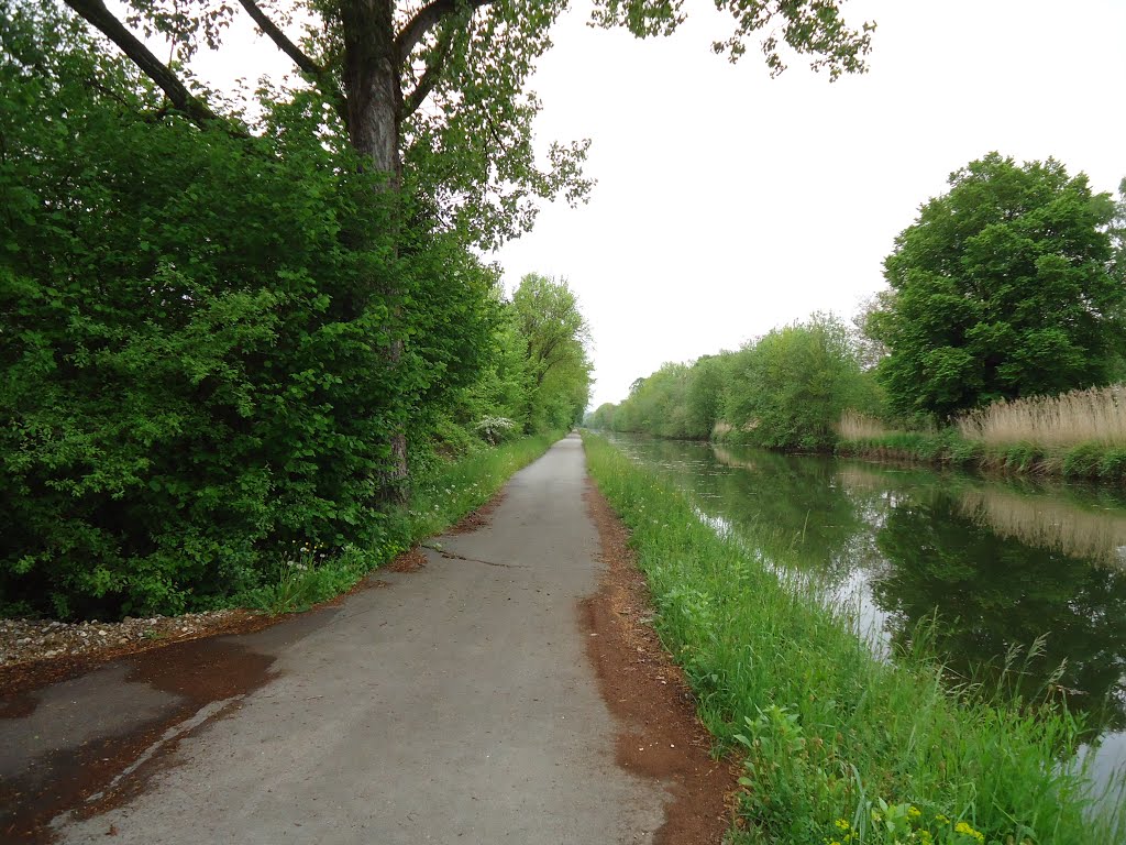 Coulée Verte & canal de Haute-Saône sur Brognard by Claudius B.