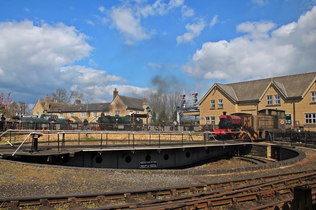 A view from Wansford Station ~ Nene Valley Railway by Steve. D