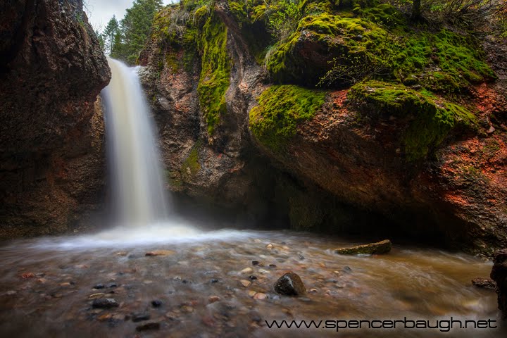 Grotto waterfall by spencer baugh