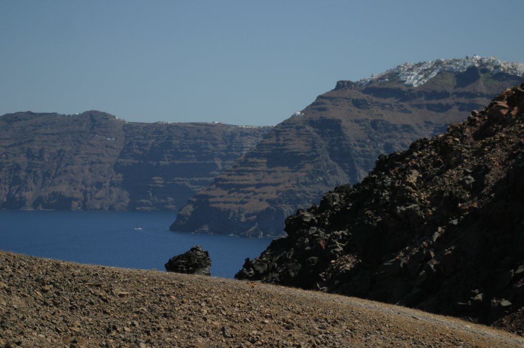 On the Volcano, Santorini by t.ma