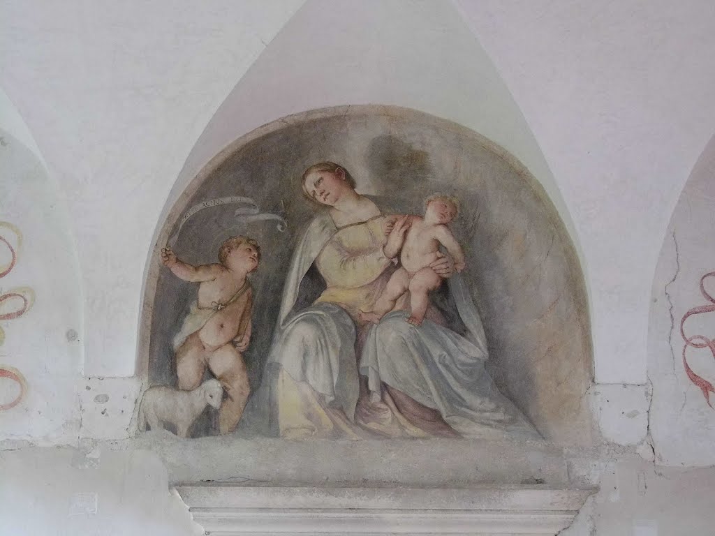 Gerolamo Romanino "Madonna con Gesù e San Giovannino" (1530) by Alberto Barcellari