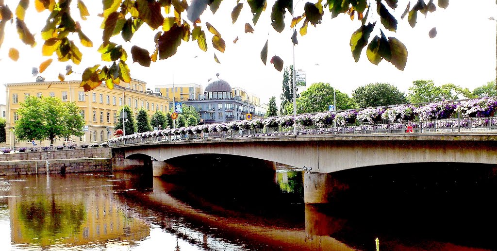 Karlstad, Sweden , bridge on Klaralven River ... by michaelecaine