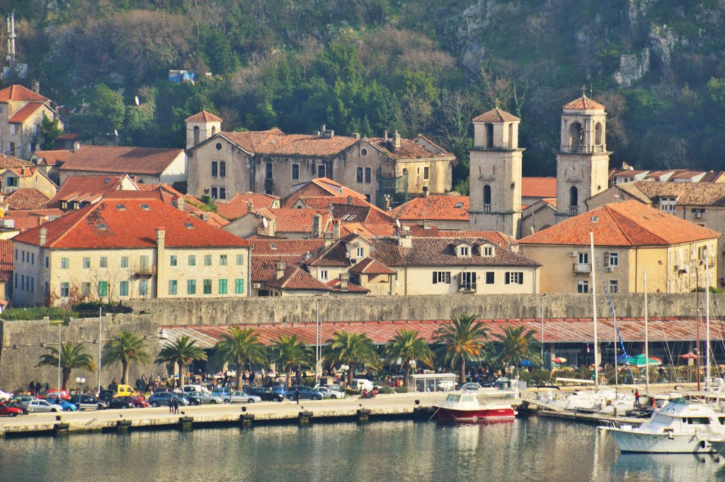 Bay of Kotor, Montenegro by oleg peronkov