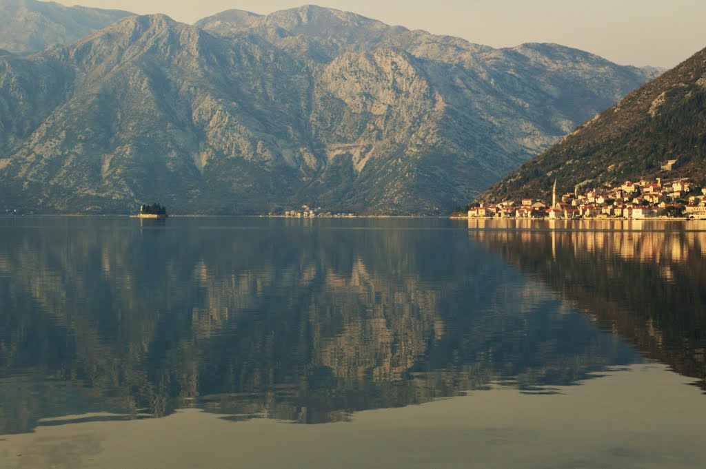 Bay of Kotor, Montenegro by oleg peronkov