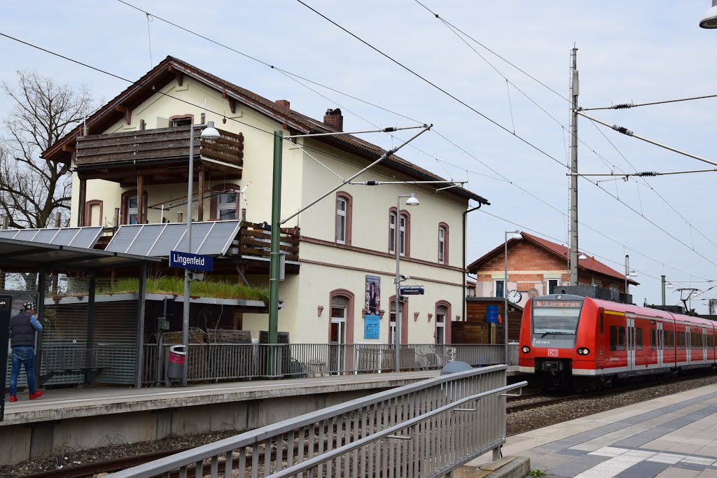 Bahnhof Lingenfeld, Rheinland-Pfalz, Deutschland by campari0819