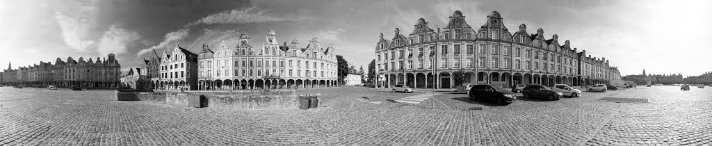 Arras - Grand'Place - ICE Photocompilation Viewing from SW to SW 360° by txllxt TxllxT