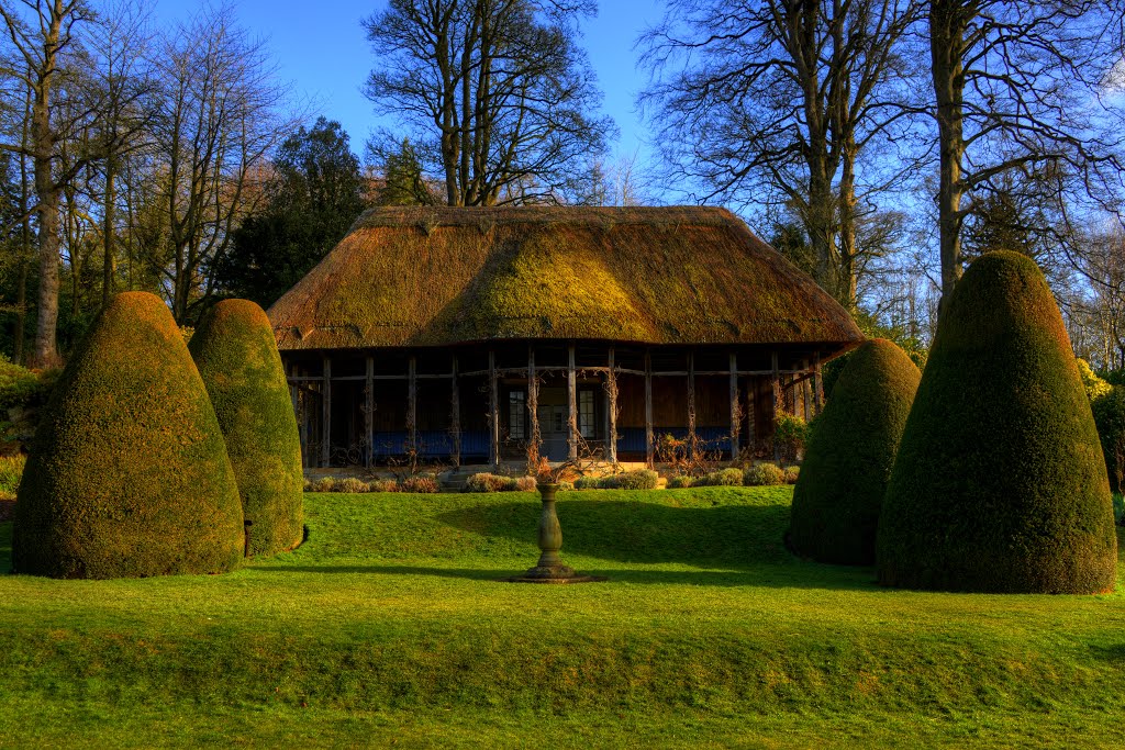 HAWK HOUSE AT CHIRK CASTLE, CHIRK, WREXHAM, WALES, UNITED KINGDOM. by CHRIS NEWMAN