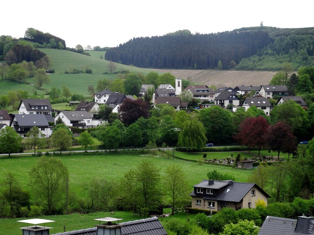 Blick auf Wenholthausen by Friedhelm Dröge