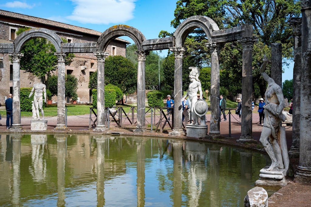 Hadrians Villa, TIVOLI, Rome, Italy by Palle Hoffmann