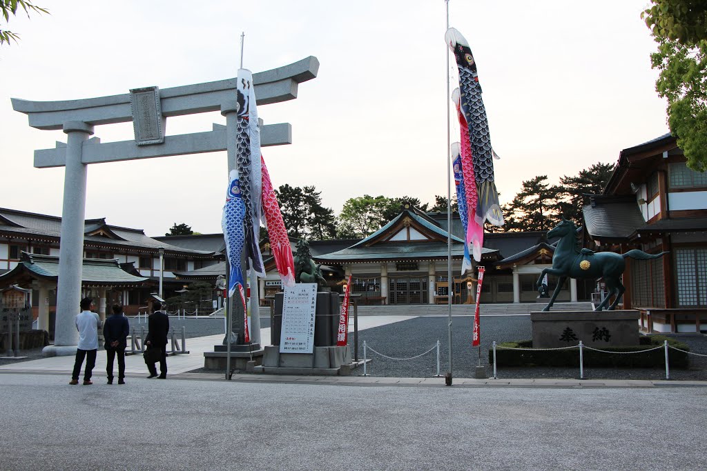 Hiroshima Gokoku Shrine. by Juan Domínguez León