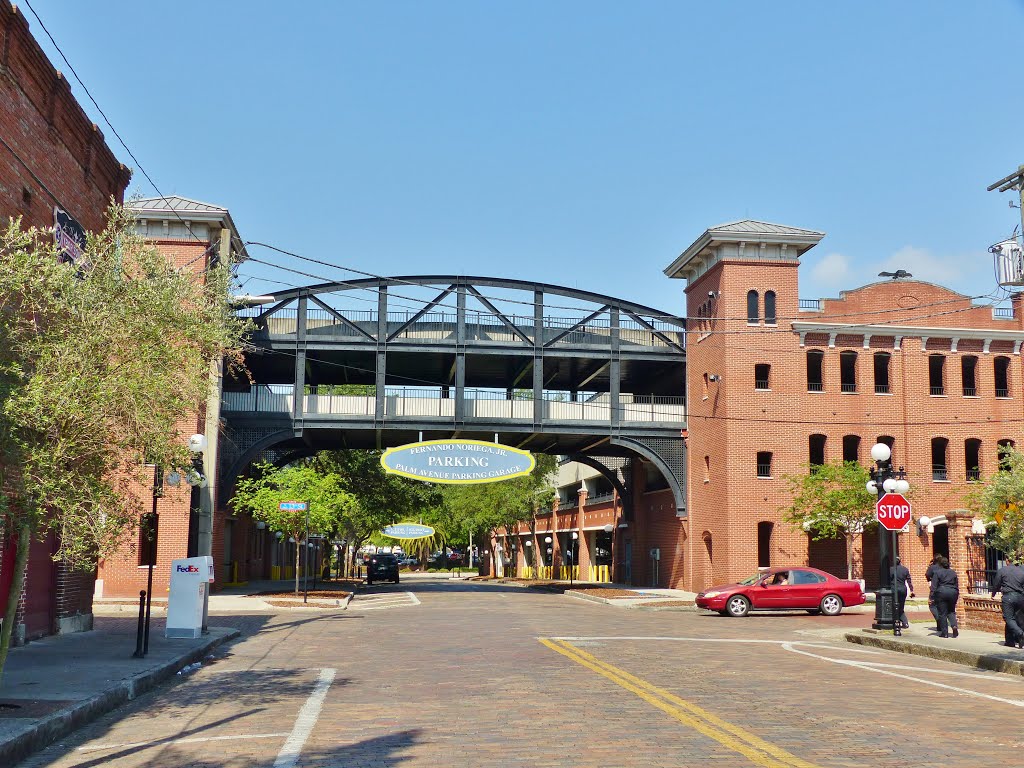 Entry Arch Into/Out of Ybor City by Michael Hogue