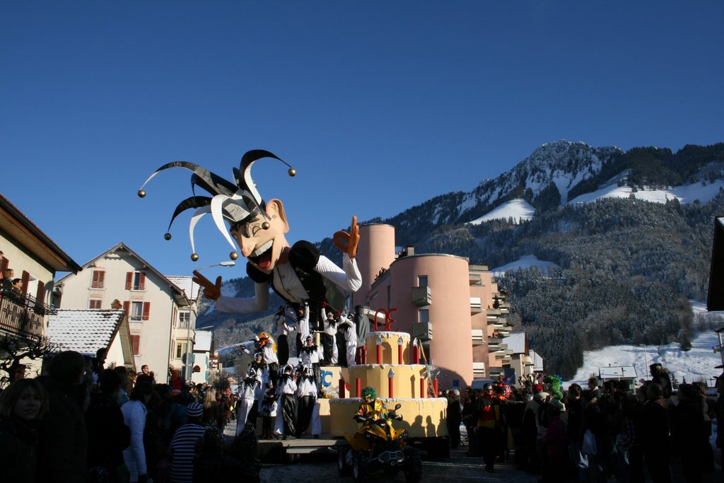 Carnaval de Broc cortège 2008 by Charles Rochat