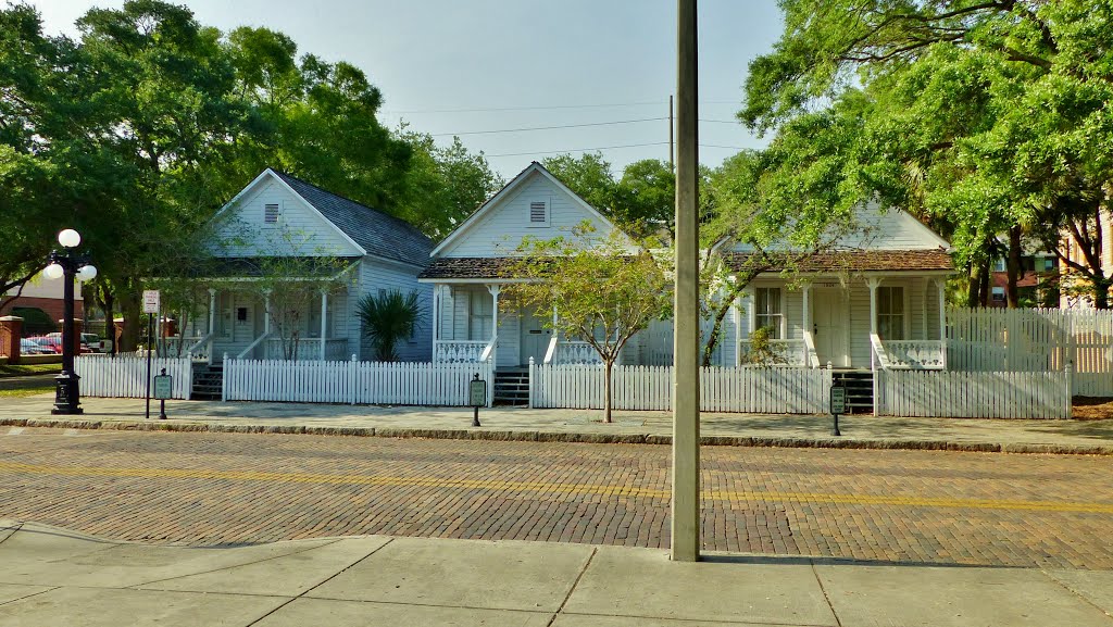 Typical Ybor Factory Housing for Immigrants by Michael Hogue