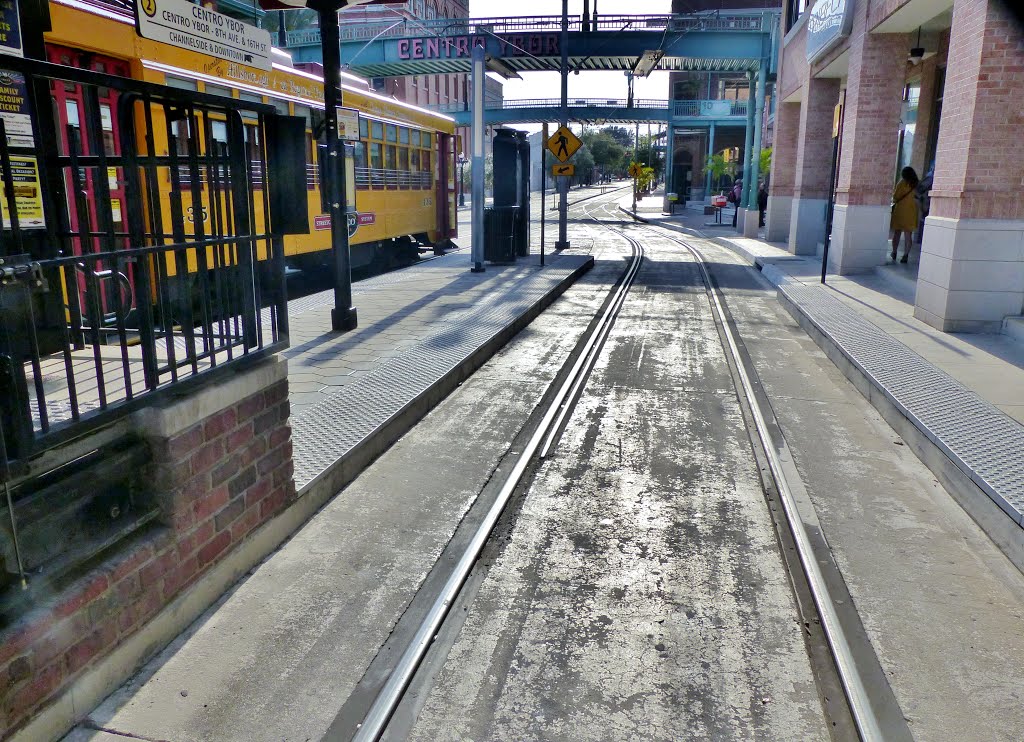 Trolley Stop On 8th by Michael Hogue