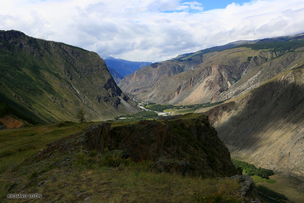 В ущелье реки Чулышман / Chulyshman gorge by Richard Lozin