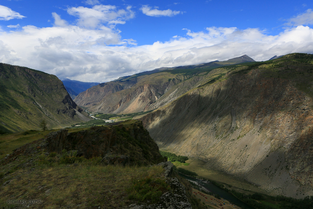 В ущелье реки Чулышман / Chulyshman gorge by Richard Lozin