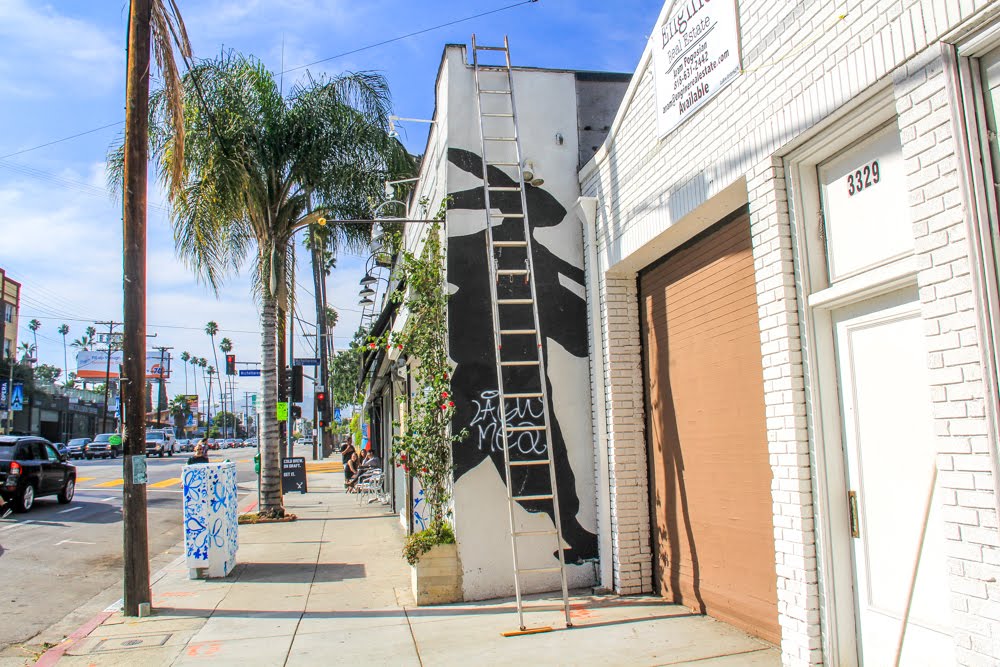 Sights on Sunset Blvd. in Silver Lake, Los Angeles, California by Michael Jiroch