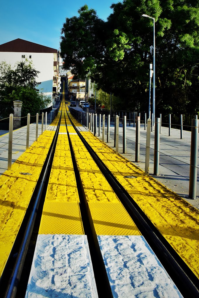 Trilhos do Funicular - maio de 2016. by Carlos Roberto Capis…