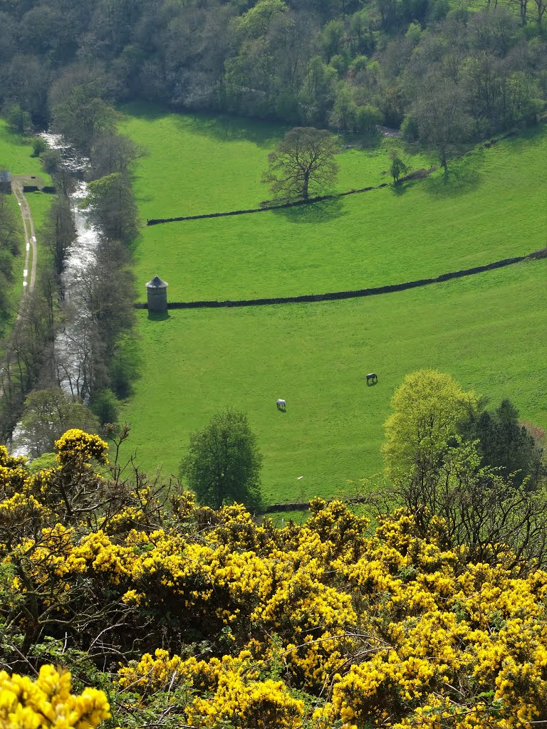 A view of Swainsley from Ecton Hill by Neil-inSheffieldUK