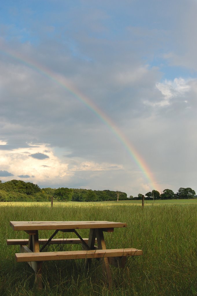 Rainbow over Pettywood Farm by Rob B.