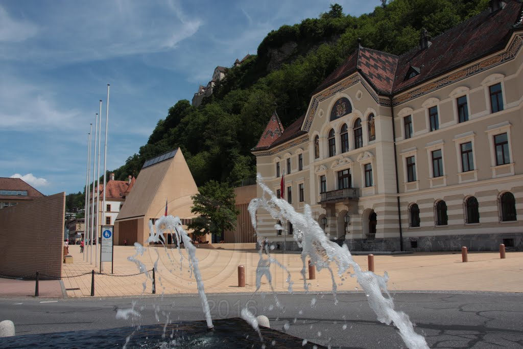 Das Machtzentrum in Vaduz by H. E.