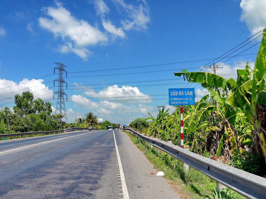 Phong cảnh Tiền Giang bên QL 1A by Đào Việt Dũng