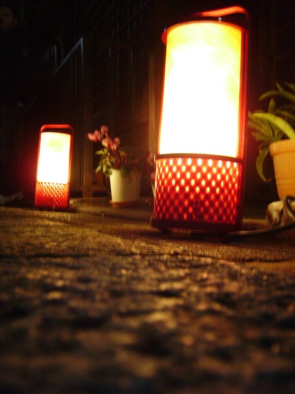 Lanterns for Celebrations of cherry blossom in Kyoto by a.lisi