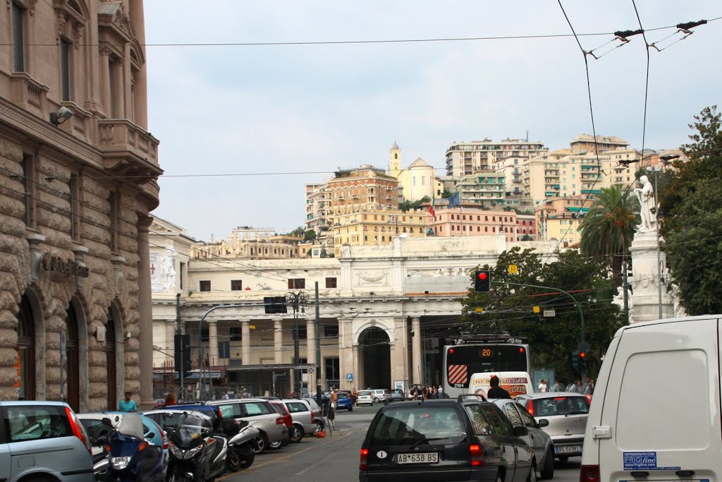 Prè, Genova, Italy by Volodymyr Dvornyk