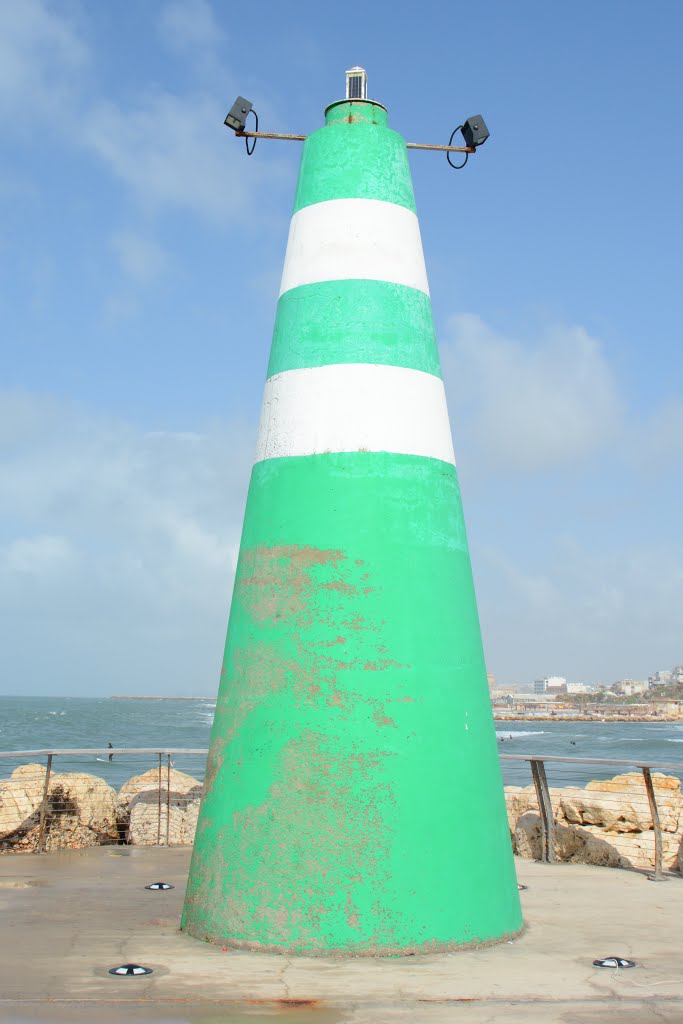 Tel-Aviv, Marina Lighthouse by Alexander Prolygin