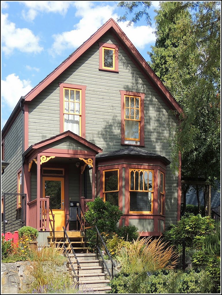 Restored / renovated domestic architecture in Strathcona, Vancouver's oldest neighbourhood - August and November 2013. by ThosGee