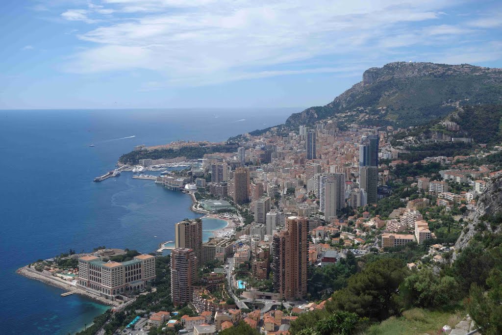 Roquebrune-Cap-Martin, France by Hao Chen