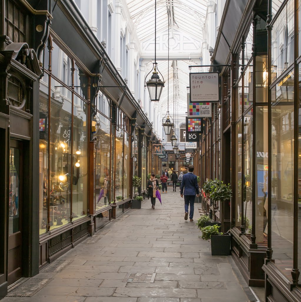 Morgan Arcade, Cardiff by Heikki Immonen