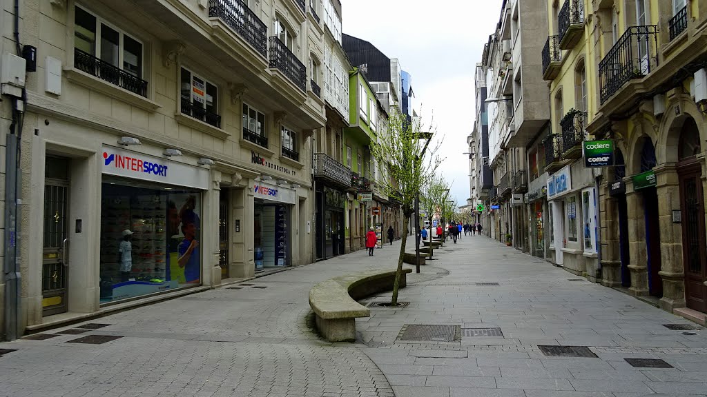 ESPAÑA Calle Obispo Aguirre, Lugo by Talavan