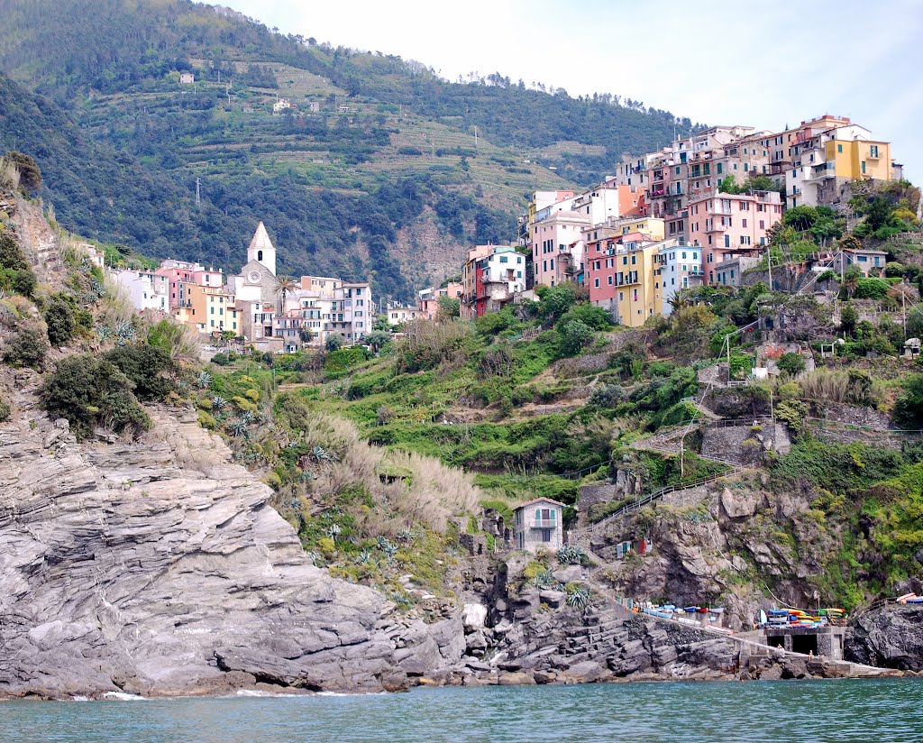 Cinque Terre - Corniglia by Paolo Grassi