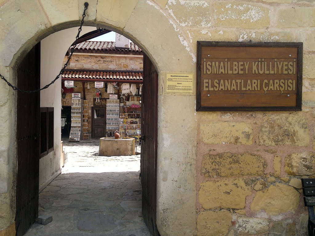 Craft Bazaar in the İsmail Bey Külliye who was the Governor of Candarogulları state in Kastamonu by Mehmet baş