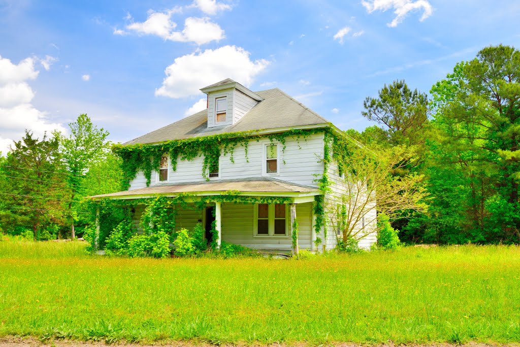 VIRGINIA: GLOUCESTER COUNTY: GLOUCESTER COURTHOUSE: SASSAFRAS: house not in service at the intersection of Hickory Fork Road (S.R. 614) and Cappahosic Road (S.R. 618) 3 by Douglas W. Reynolds,…