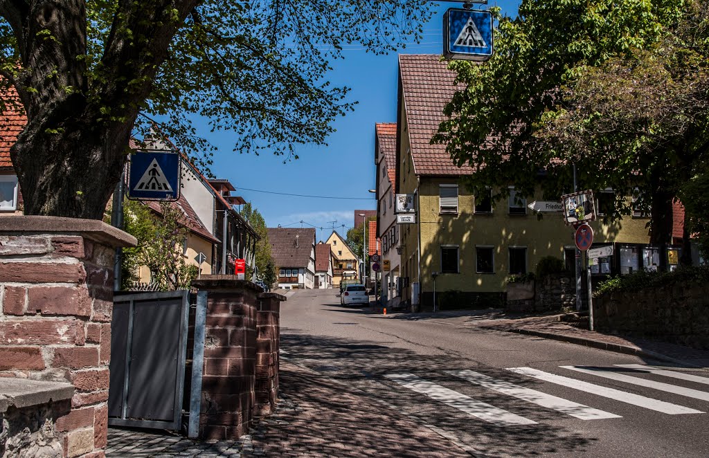 Magstadter Straße in Schafhausen by Rene Weise