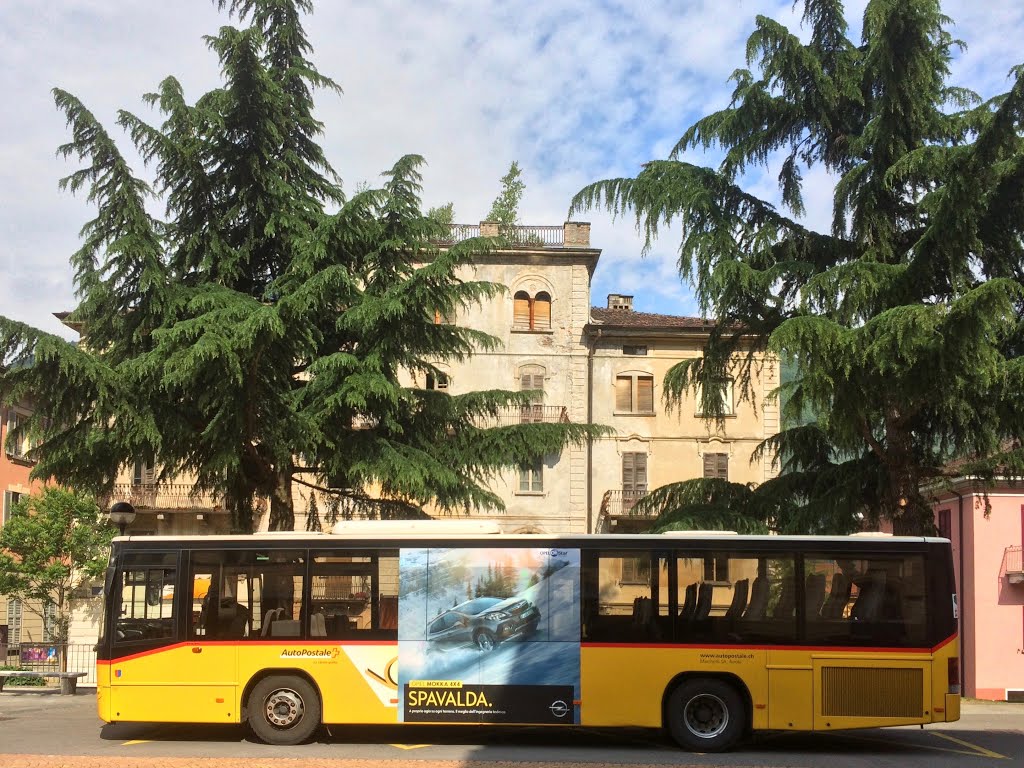 Postauto, Bellinzona, Schweiz (05/2016) by Peter Job